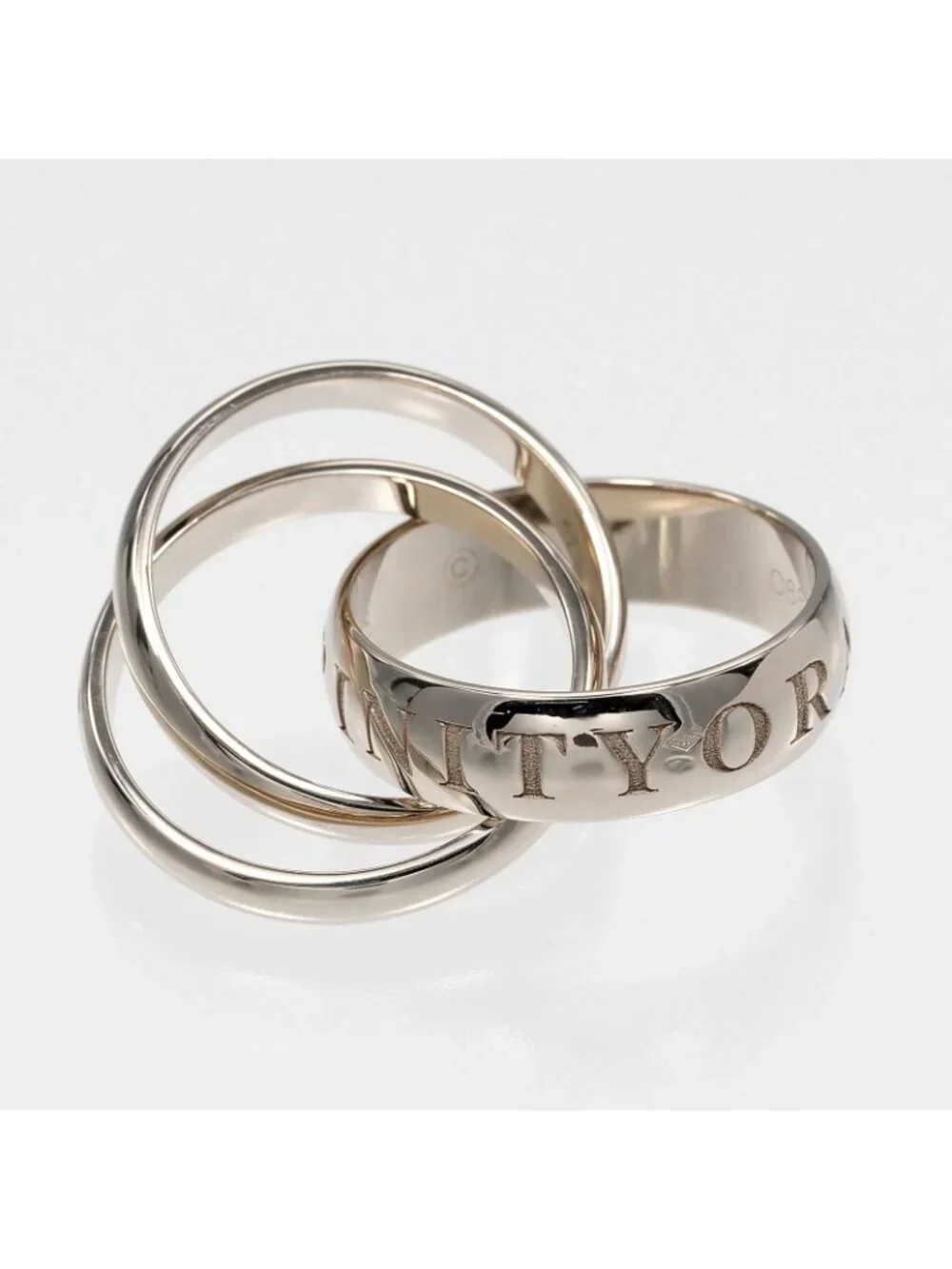 Cartier Trinity 18k White Gold Ring